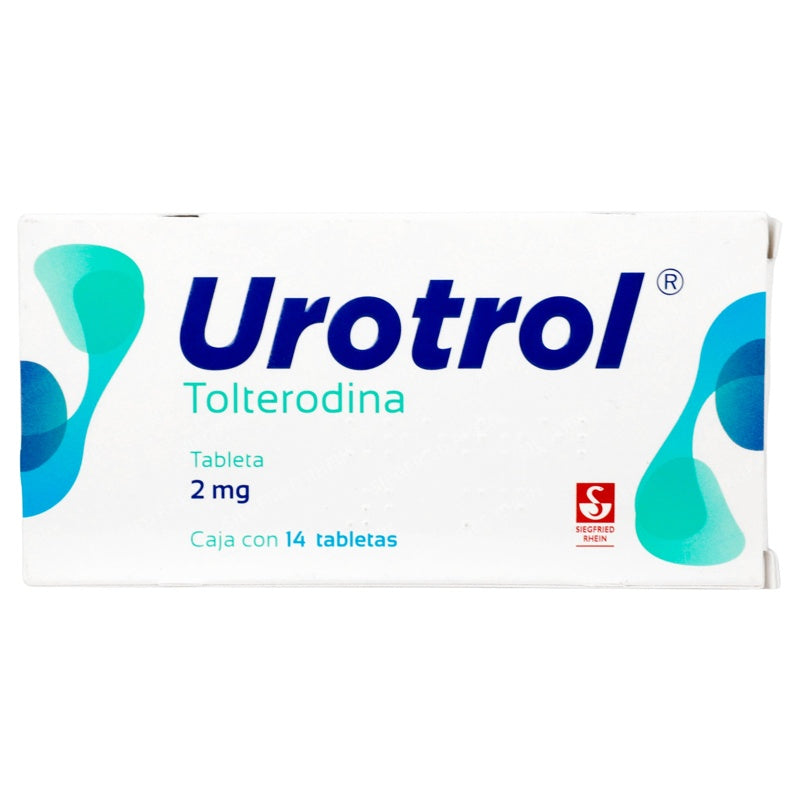 Urotrol 2 Mg Con 14 Tabletas 1944