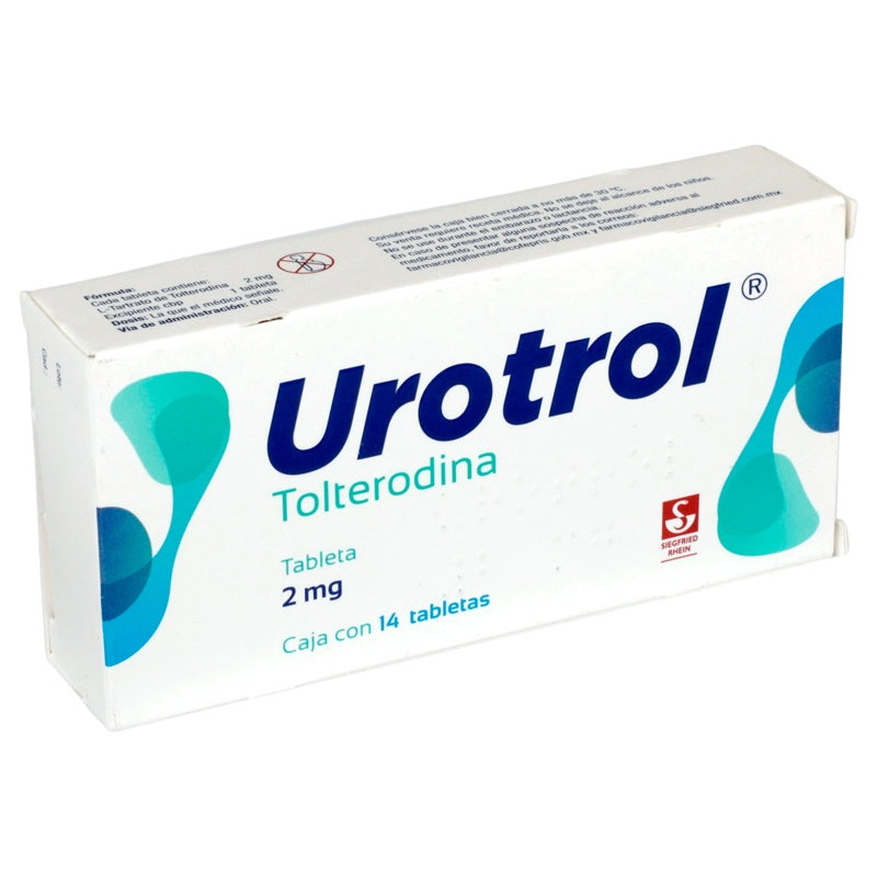 Urotrol 2 Mg Con 14 Tabletas 1944