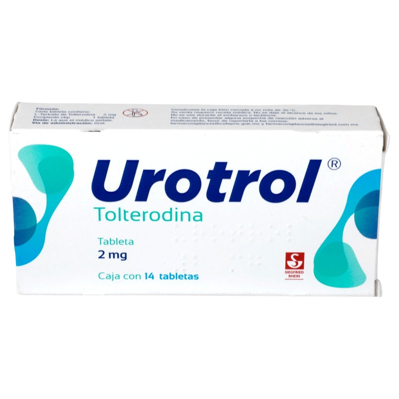 Urotrol 2 Mg Con 14 Tabletas 1944