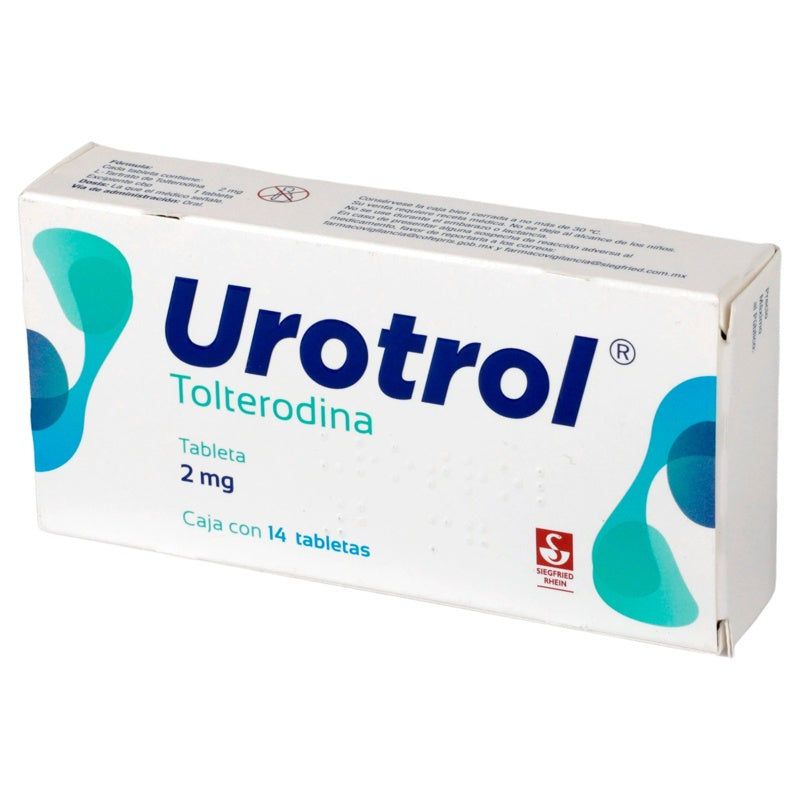 Urotrol 2 Mg Con 14 Tabletas 1944
