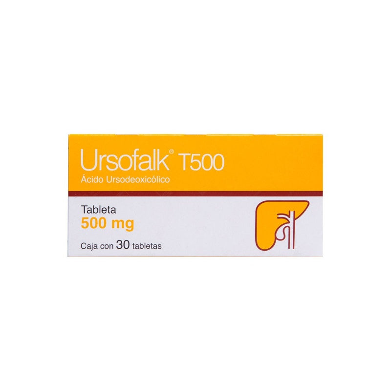 Ursofalk T500 500 Mg Con 30 Capsulas
