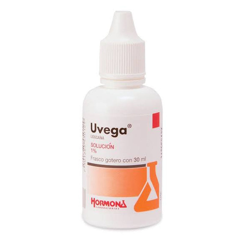 Uvega 1 Gr / 100 Ml 30 Ml Otico Solución