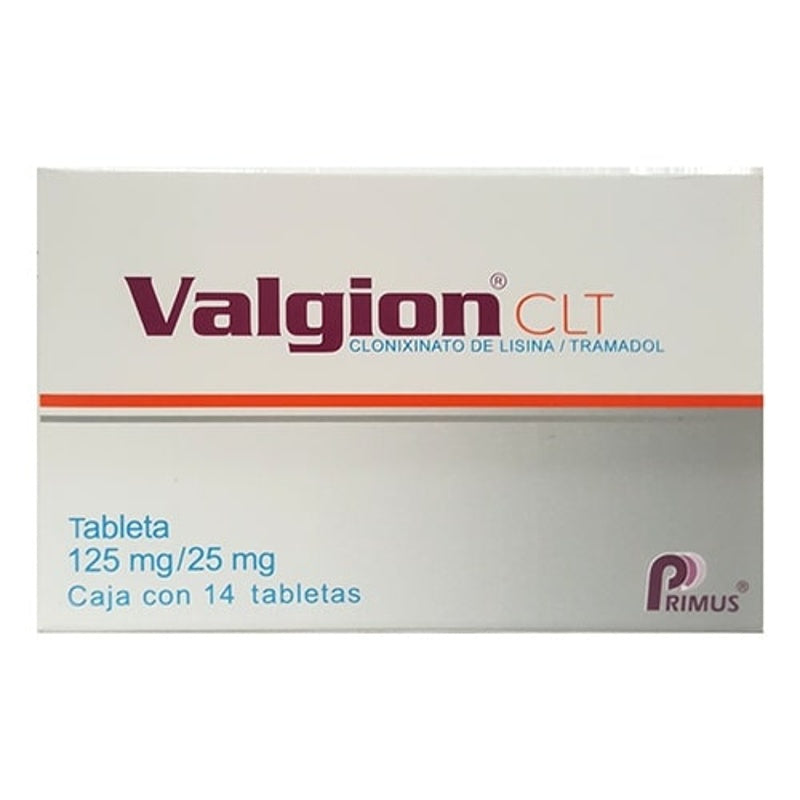 Valgion Clt 125 / 25 Mg Con 14 Tabletas