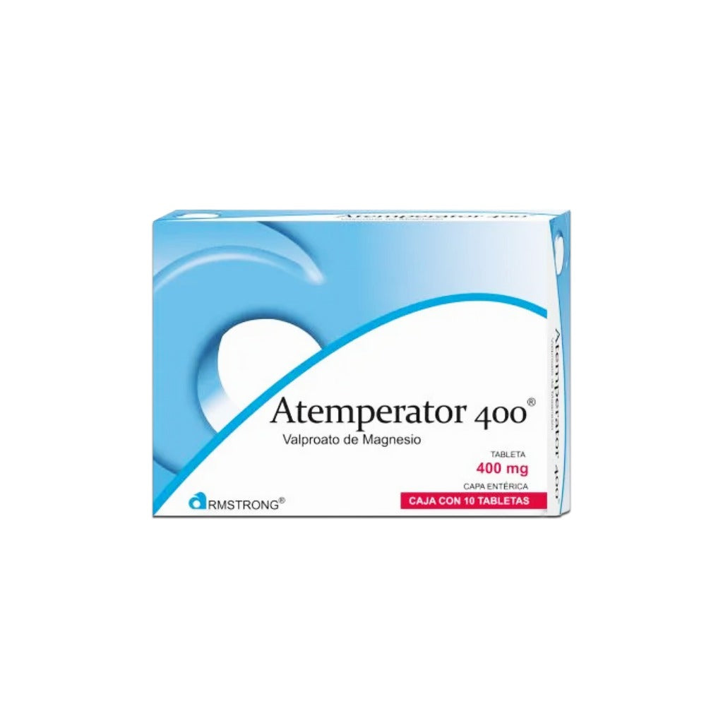Valproato De Magnesio 400 Mg Con 20 Tabletas Armstrong 7501089830104