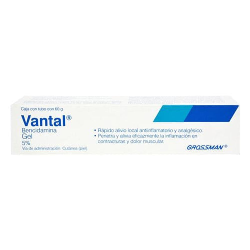 Vantal 5% 60 Gr Gel Tópica