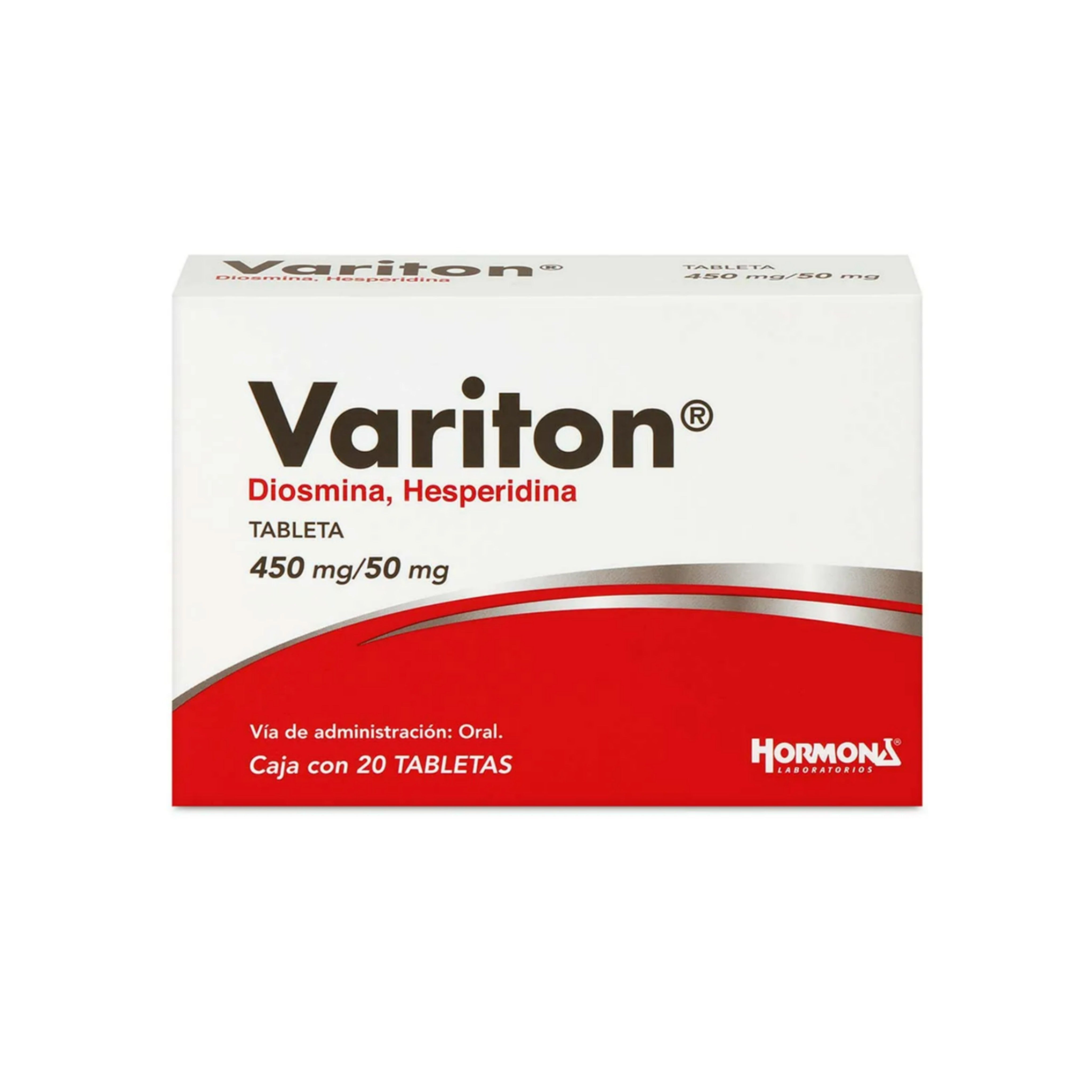 Variton 450 / 50 Mg Con 60 Tabletas