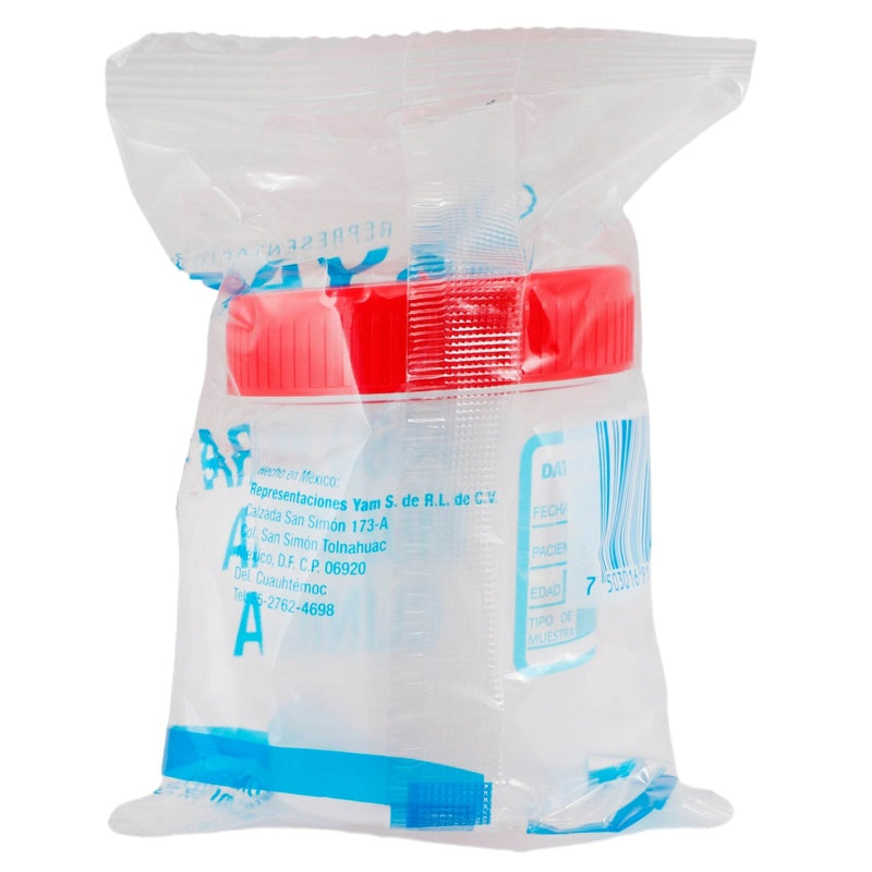 Vaso Copro Analisis Tapa Rosca 7503016814058 perfil 5