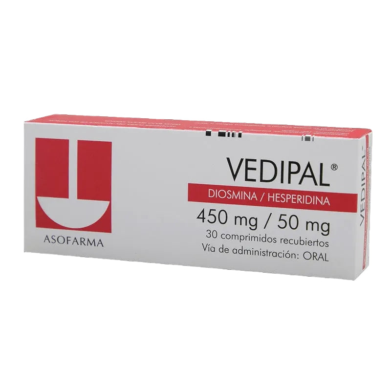 Vedipal 450 / 50 Mg Con 30 Tabletas