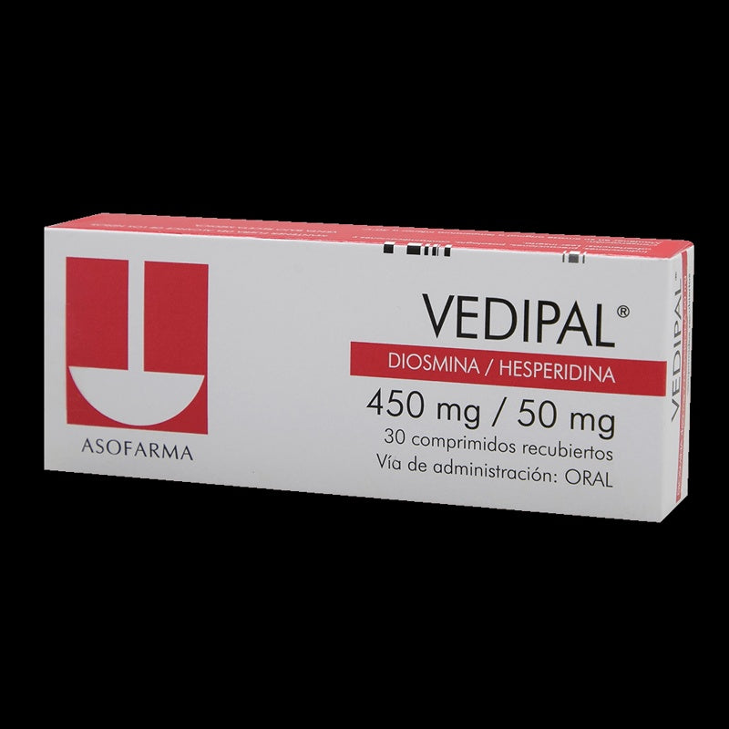 Vedipal 450 / 50 Mg Con 30 Tabletas