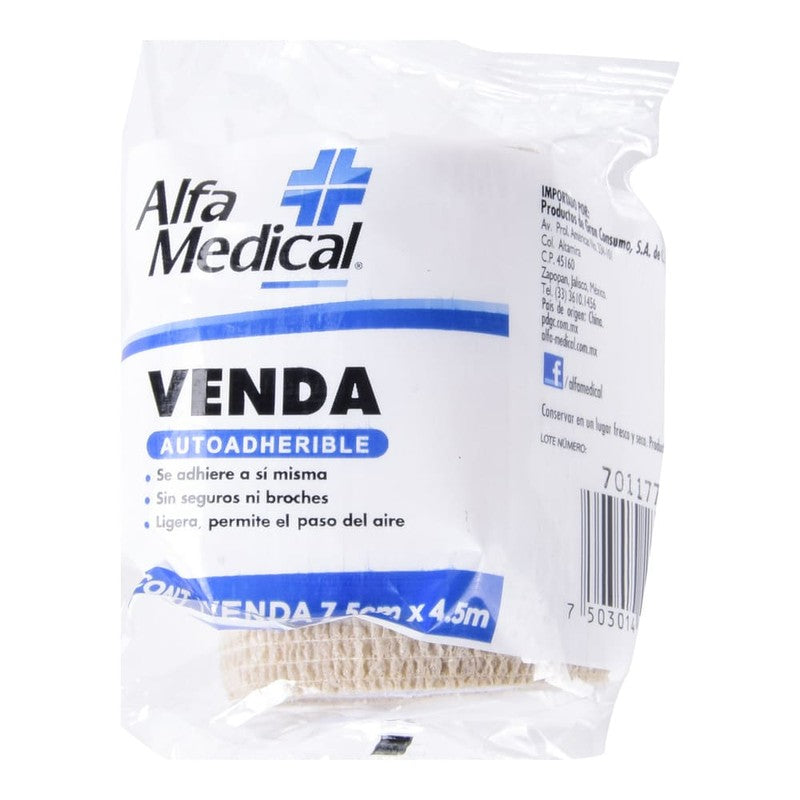 Venda Autoadherible Alfa Mediano 7.5Cmx5M 7503014279347 3
