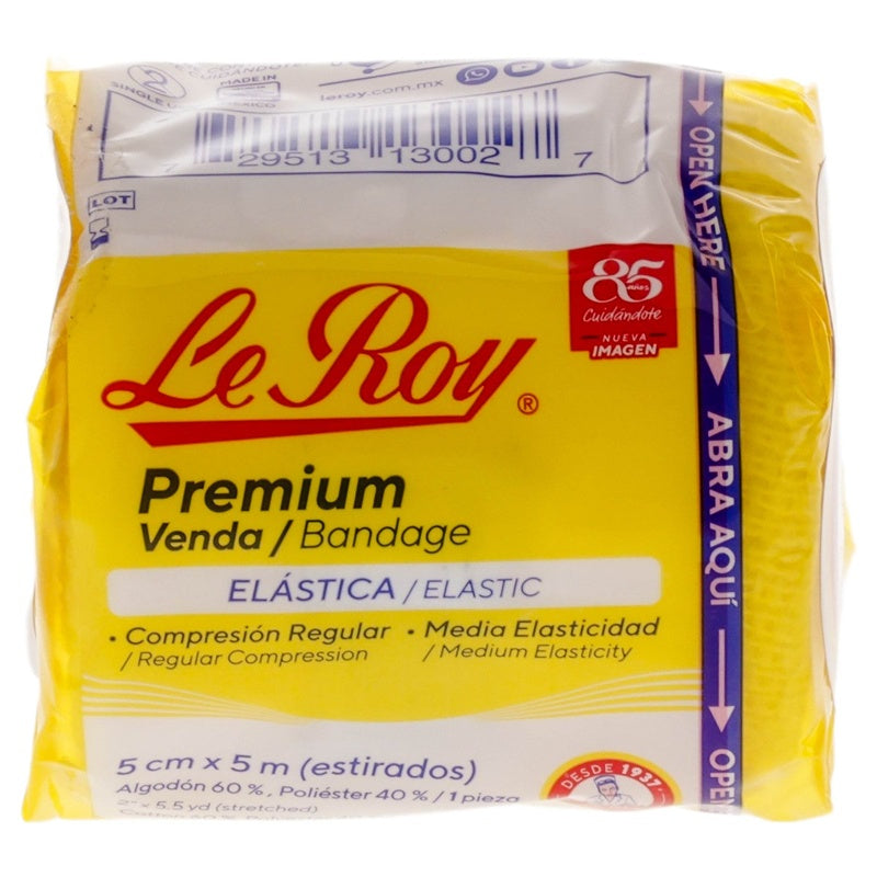 Venda Elast Le Roy 5Cm X 5M 729513130027 perfil 3