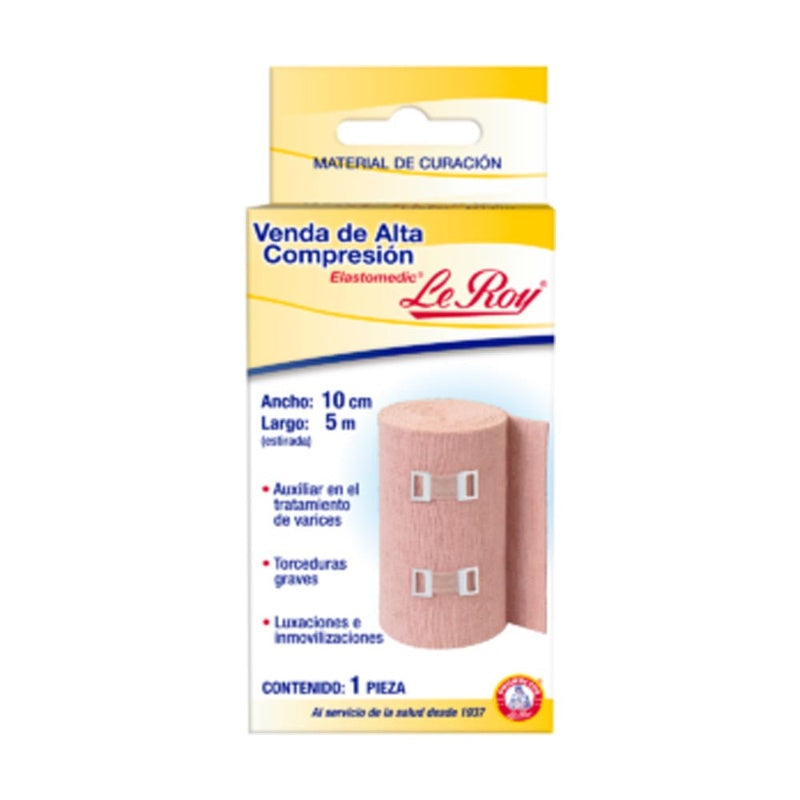 Venda Leroy Alta Compresion 10Cmx5M 729513133042