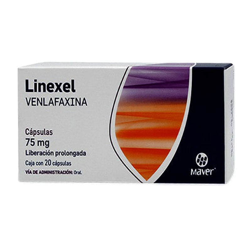 Venlafaxina 75 Mg Con 20 Capsulas Linexel