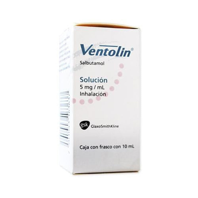 Ventolin 5 Mg / Ml Inh / Neb 10 Ml Solución