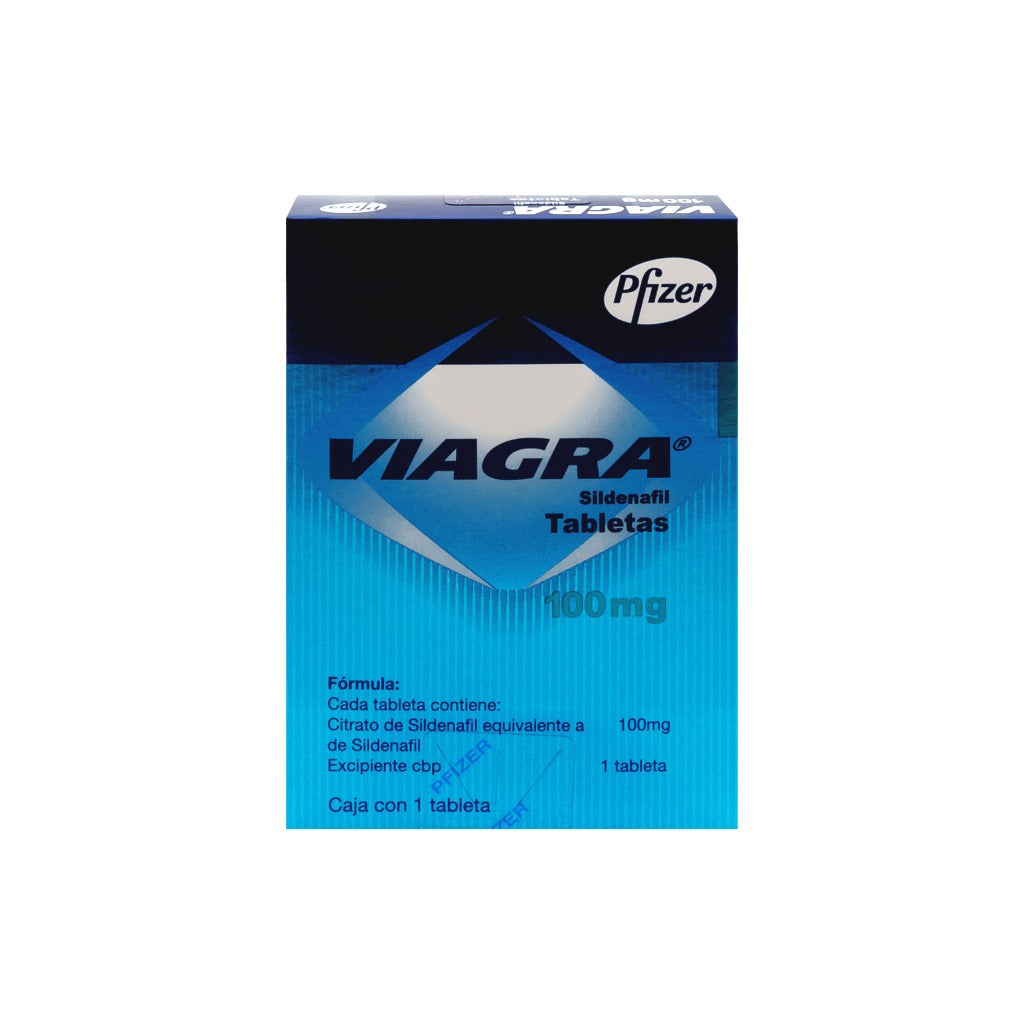 Viagra 100 Mg Con 2 Tabletas 7501287688330