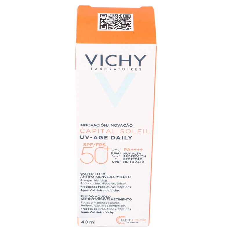 Vichy Bloqueador Solar Capsulas Solución Ei Uv-Age Spf50 40 Ml