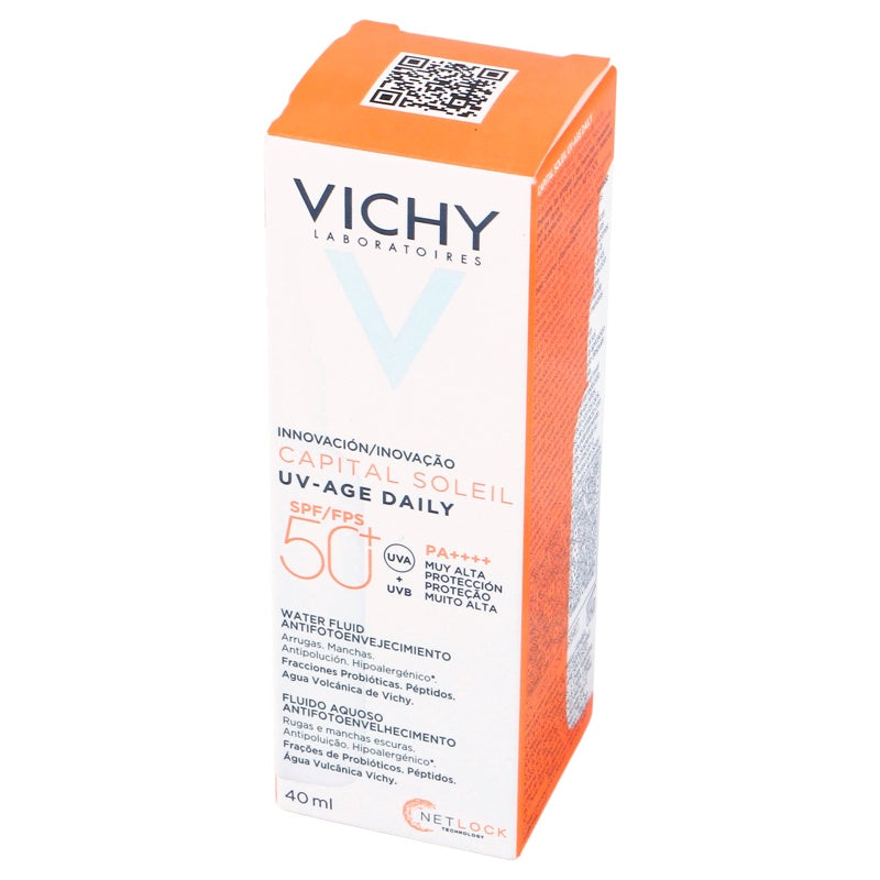 Vichy Bloqueador Solar Capsulas Solución Ei Uv-Age Spf50 40 Ml
