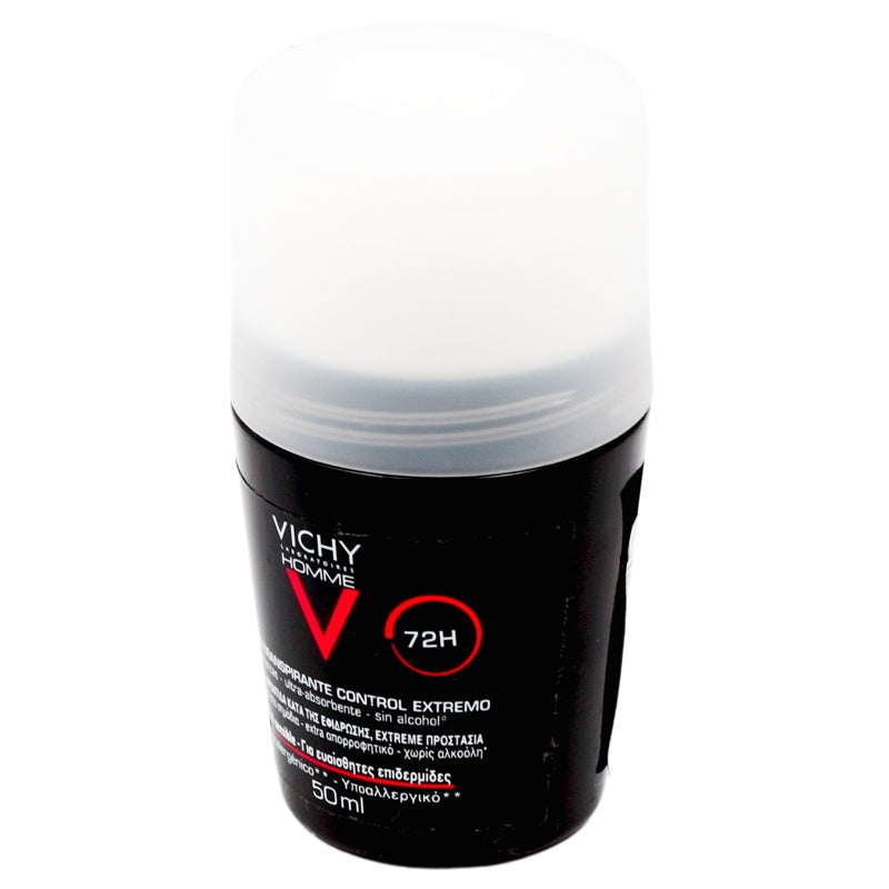 Vichy Desodorante Homme Control Ex Roll On 50 Ml
