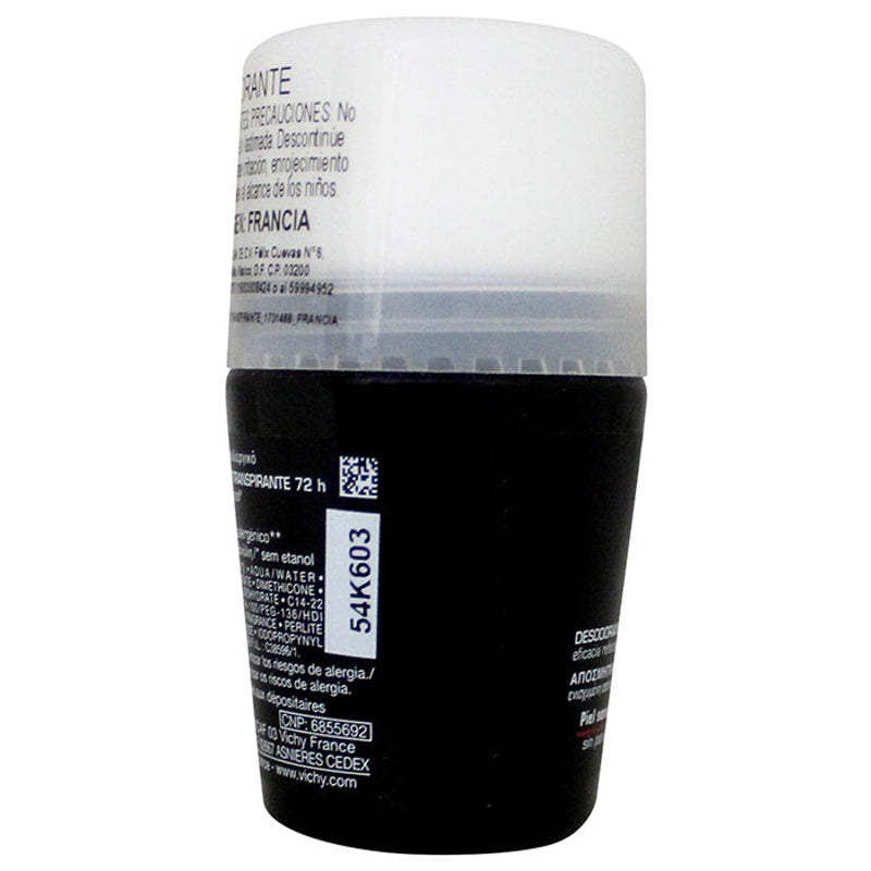 Vichy Desodorante Homme Control Ex Roll On 50 Ml