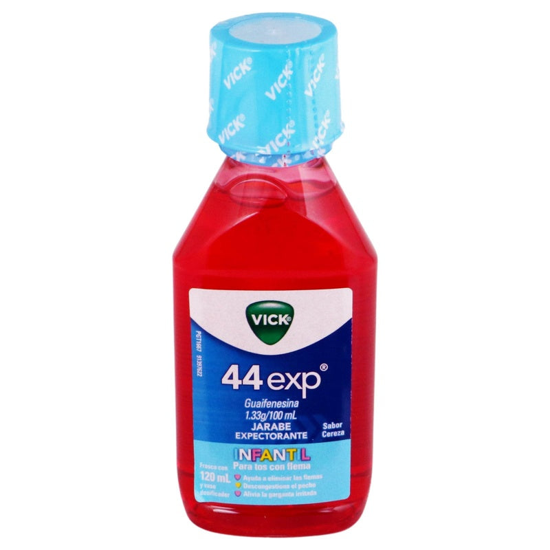 Vick 44 Infantil Expectorante 120 Ml Jarabe 7501001116200 perfil 3
