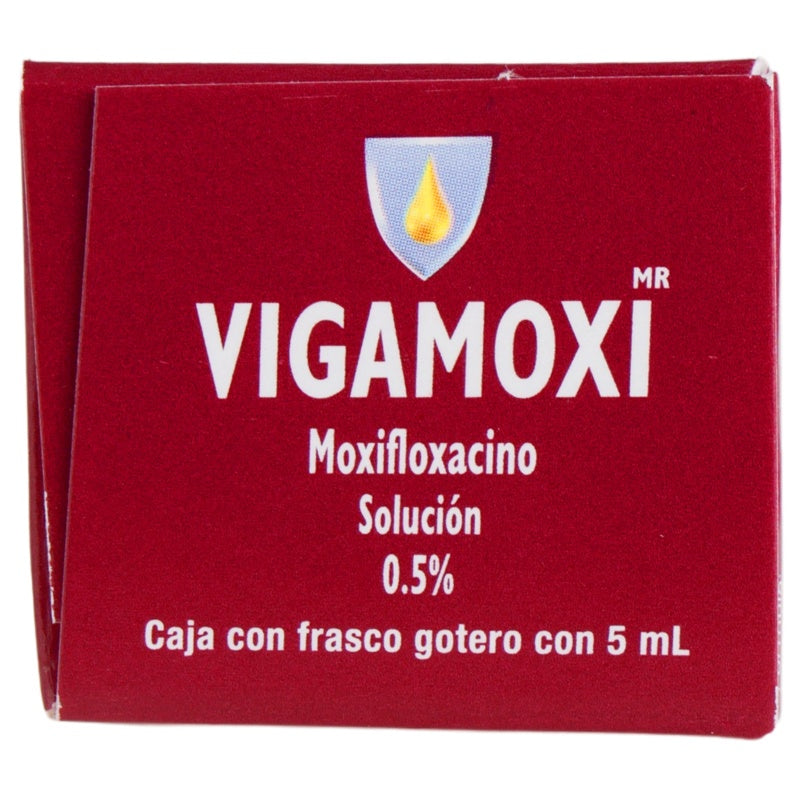 Vigamoxi 5 Mg / Ml 5 Ml Naranja Gotas