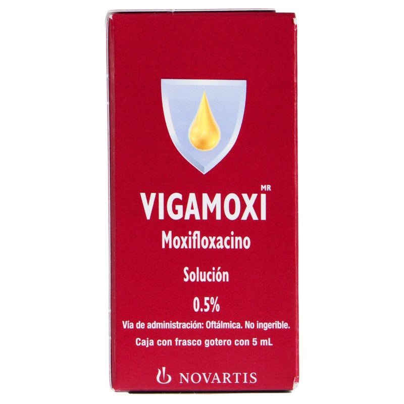 Vigamoxi 5 Mg / Ml 5 Ml Naranja Gotas