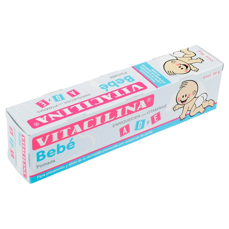 Vitacilina Bebé 50 Gr Pomada Tópica 354312225164 perfil 2