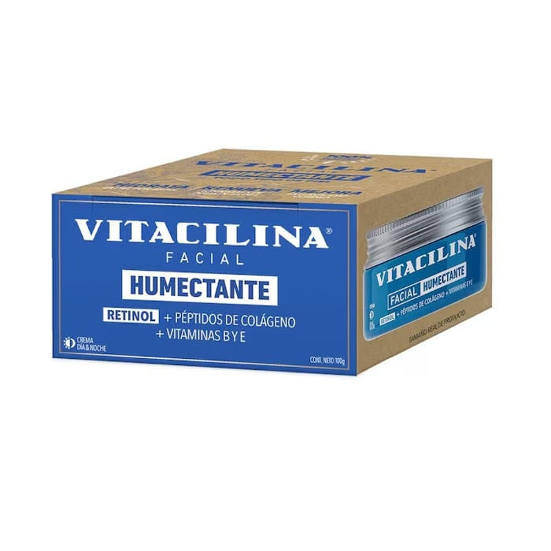 Vitacilina Humectante Facial 100 Gr Crema