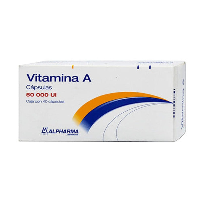 Vitamina A 50000Ui Capsulas Alpharma