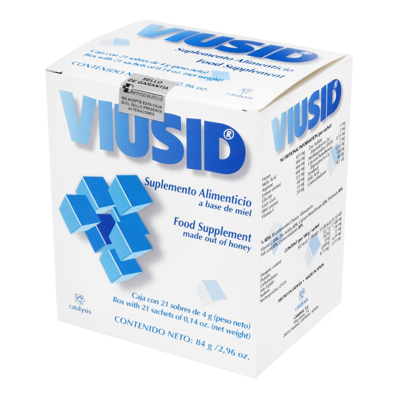 Viusid 84 Gr 21 Sobres Suplemento Alimenticio