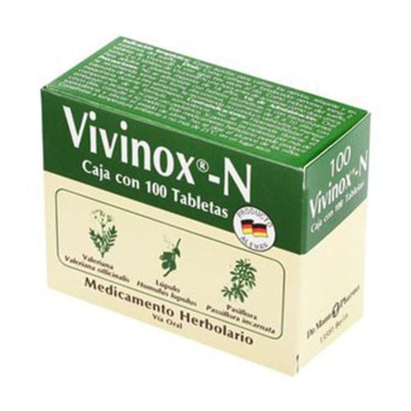 Vivinox N 100 Grageas Suplemento Alimenticio
