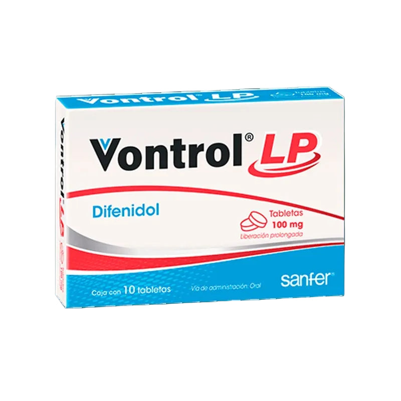 Vontrol Lp 100 Mg Con 10 Tabletas