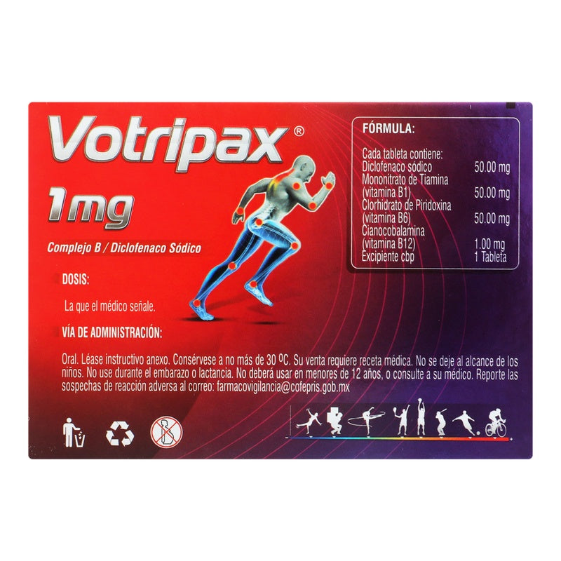 Votripax 1 Mg Con 30 Tabletas 7501125163708 perfil 4