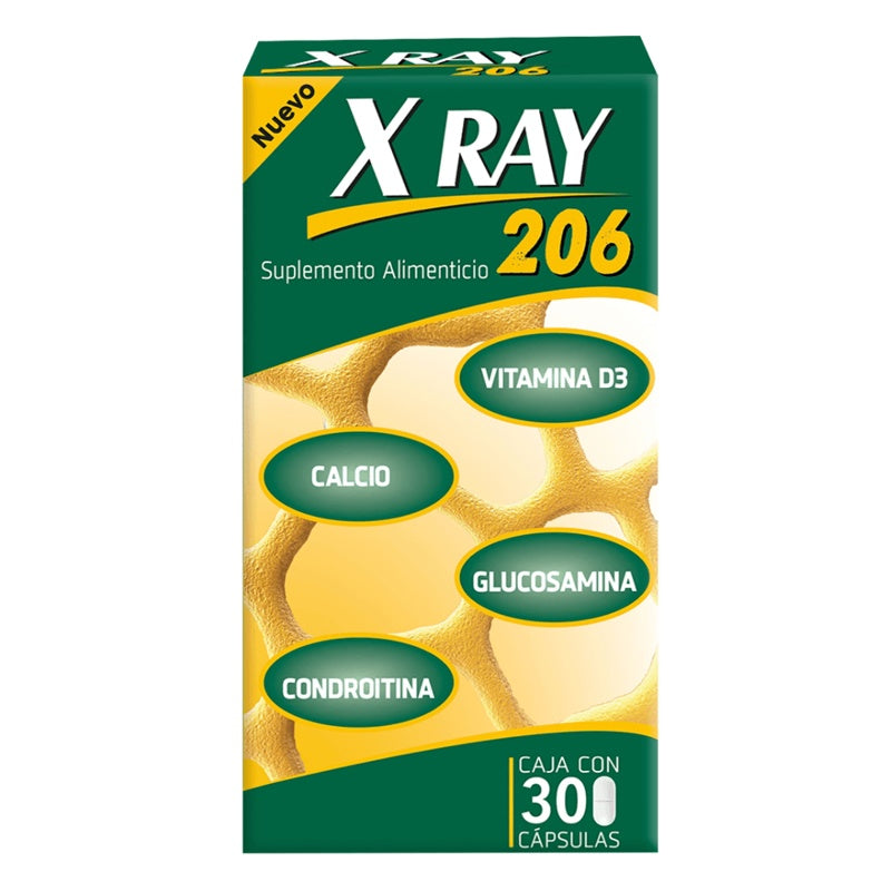 X Ray Sistema Oseo 30 Capsulas Suplemento Alimenticio