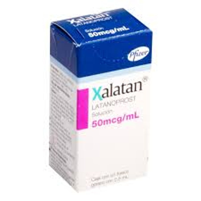 Xalatan 50Mcg / Ml 2.5 Ml Naranja Gotas