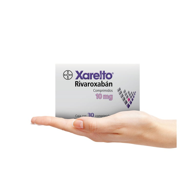Xarelto 10 Mg Con 30 Comprimidos
