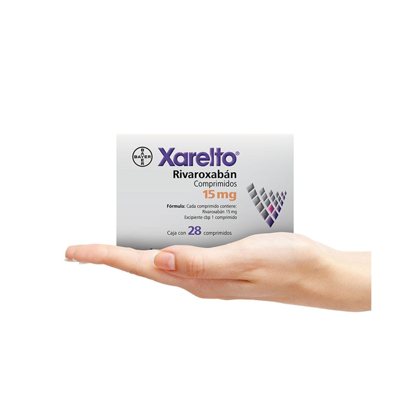 Xarelto 15 Mg Con 28 Comprimidos