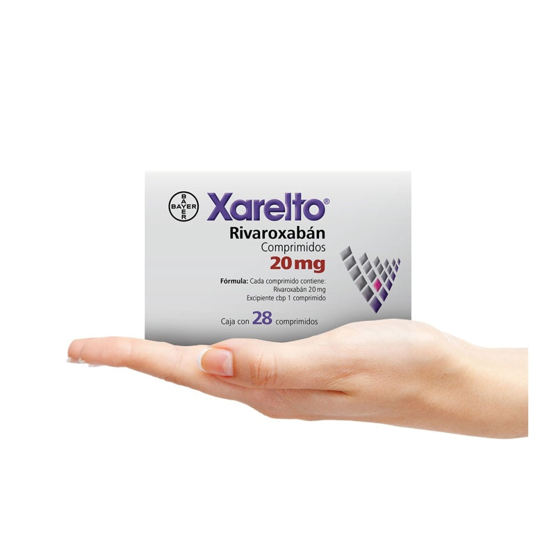 Xarelto 20 Mg Con 28 Comprimidos