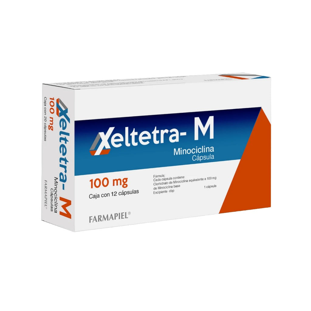 Xeltetra M 100 Mg Con 12 Capsulas 7502002461832