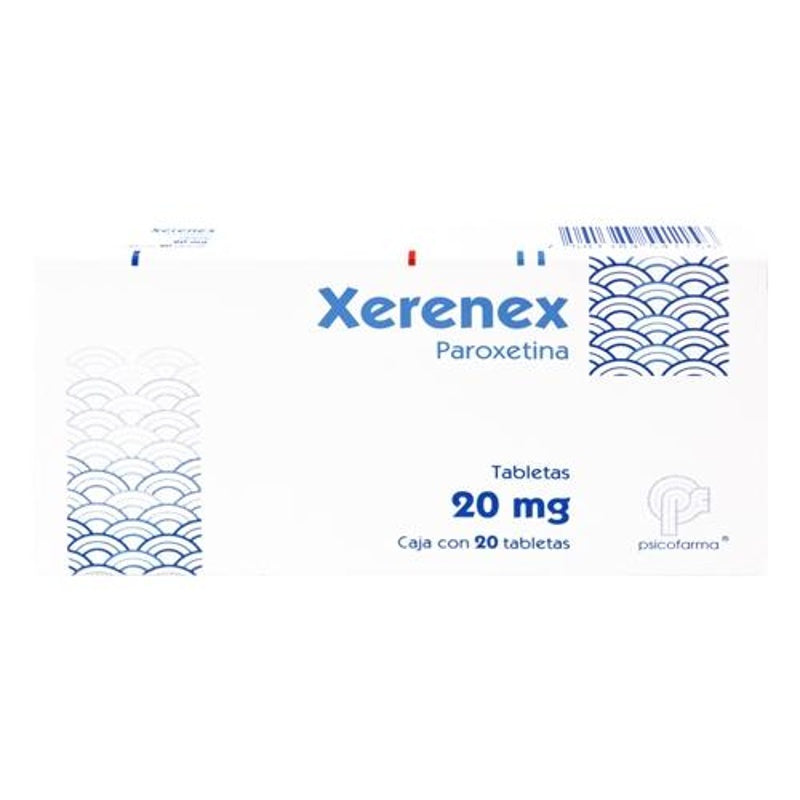 Xerenex 20 Mg Con 20 Tabletas