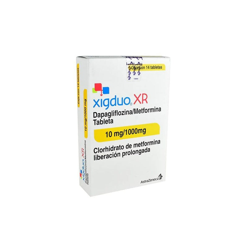 Xigduo Xr 10 / 1000 Mg Con 14 Tabletas