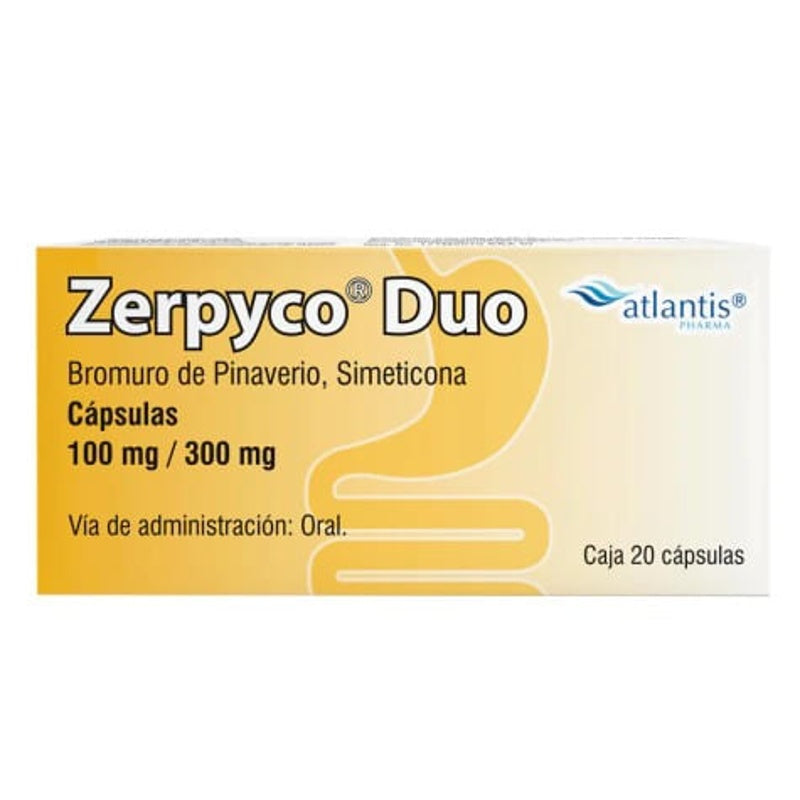 Zerpyco Duo 100 / 300 Mg Con 20 Capsulas