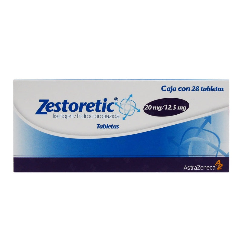 Zestoretic 20 / 12.5 Mg Con 28 Tabletas 3381 7501324402868 perfil 5