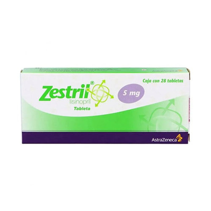 Zestril 5 Mg Con 24 Tabletas