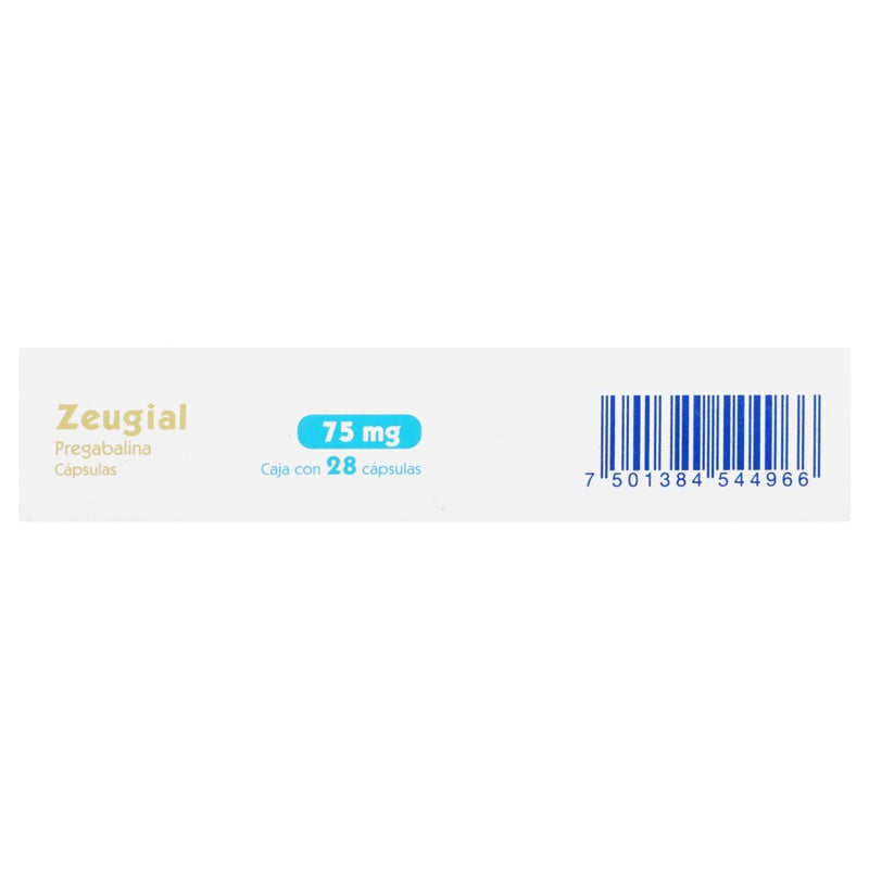 Zeugial 75 Mg Con 28 Capsulas