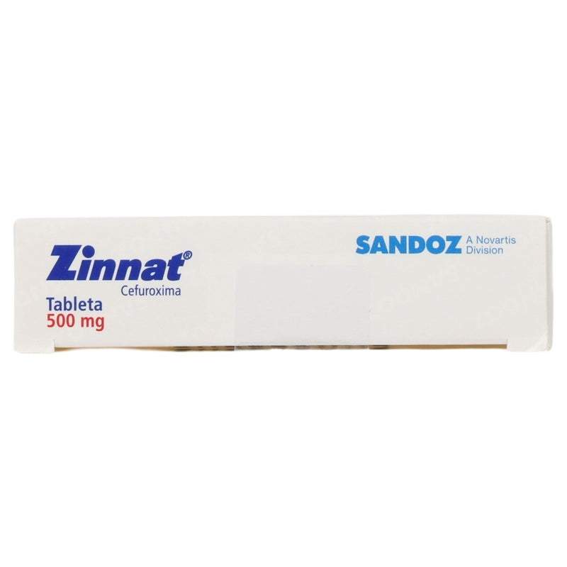 Zinnat 500 Mg Con 10 Tabletas 5792