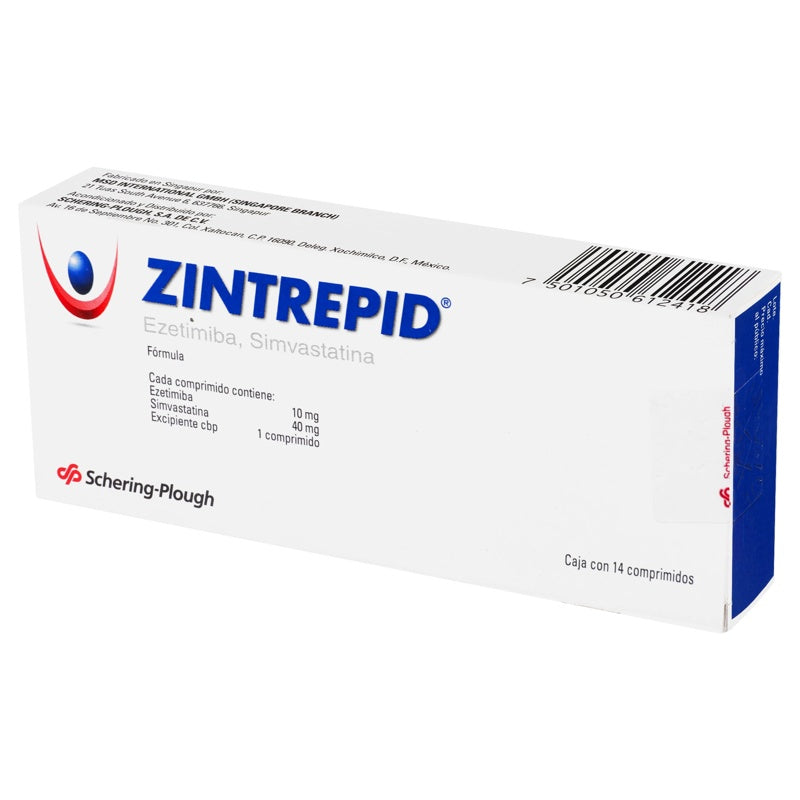 Zintrepid 10 / 40 Mg Con Comprimidos perfil 4