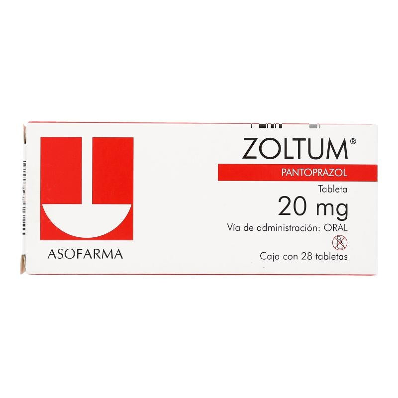 Zoltum 20 Mg Con 28 Tabletas