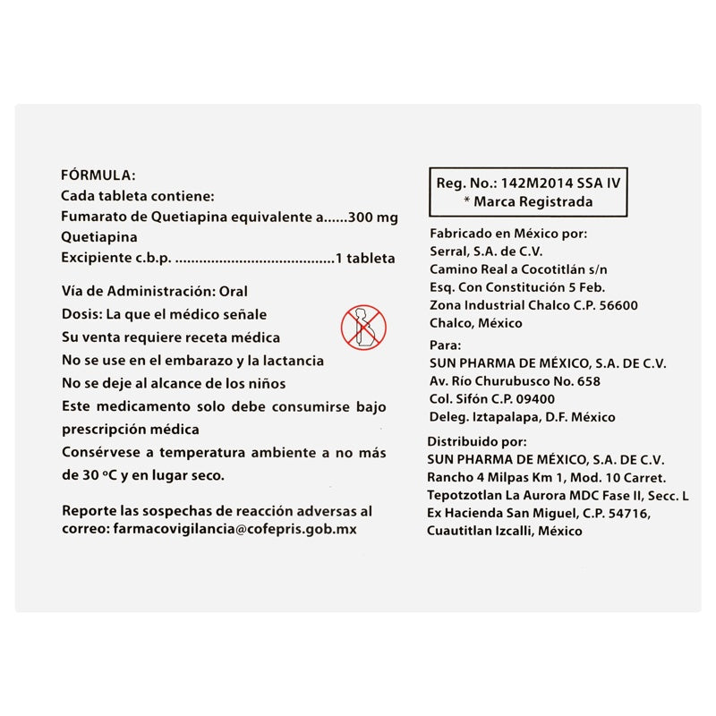 Zoqualo 300 Mg Con 30 Tabletas