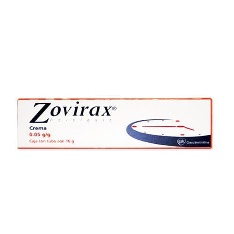 Zovirax 0.05% 10 Grs Crema Tópica